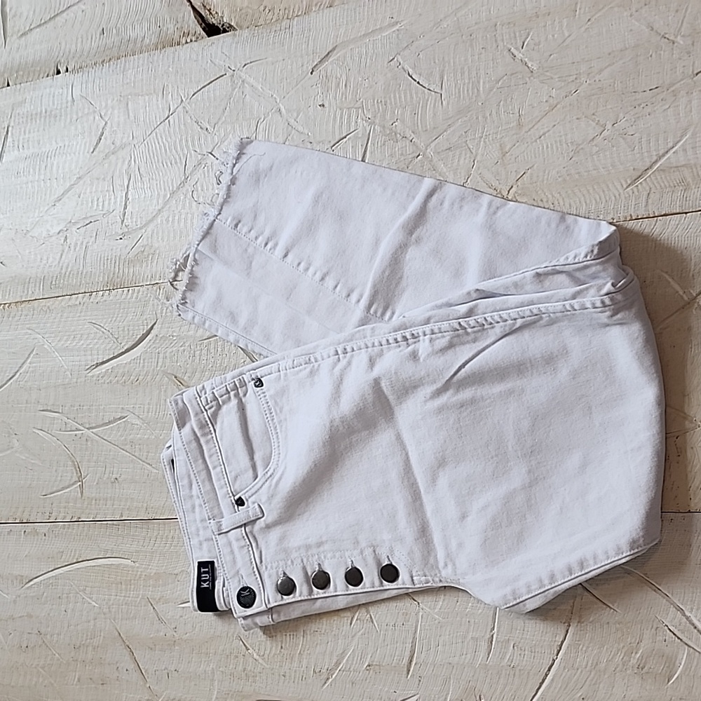 Kut from the Kloth White Denim- Connie